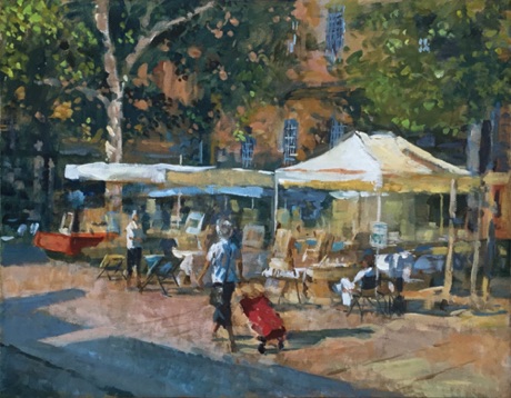 "Aix Art Market" 46 x 36cm
£495 framed £425 unframed